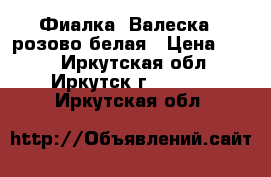 Фиалка “Валеска“, розово-белая › Цена ­ 160 - Иркутская обл., Иркутск г.  »    . Иркутская обл.